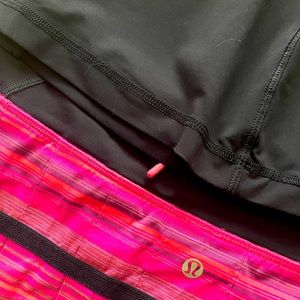 Lululemon tennis/running skirt & top
